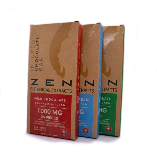 Zen 1000mg THC Chocolate Bar