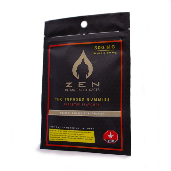 Zen 500mg THC Gummies