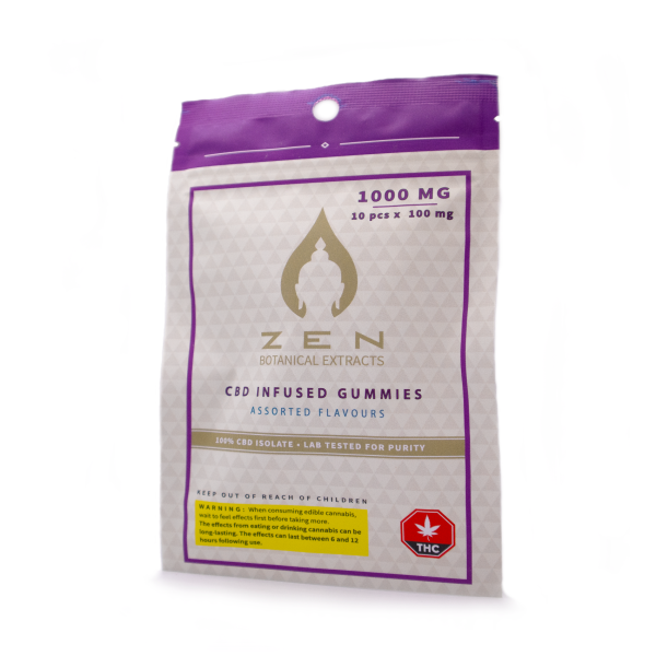 Zen 1000mg CBD Gummies
