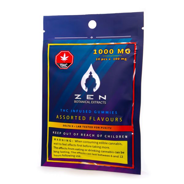Zen 1000mg THC Gummies