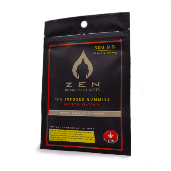 Zen 500mg THC Gummies